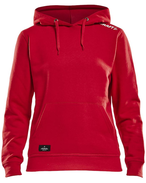 Hoodie sweater dames Community rood
