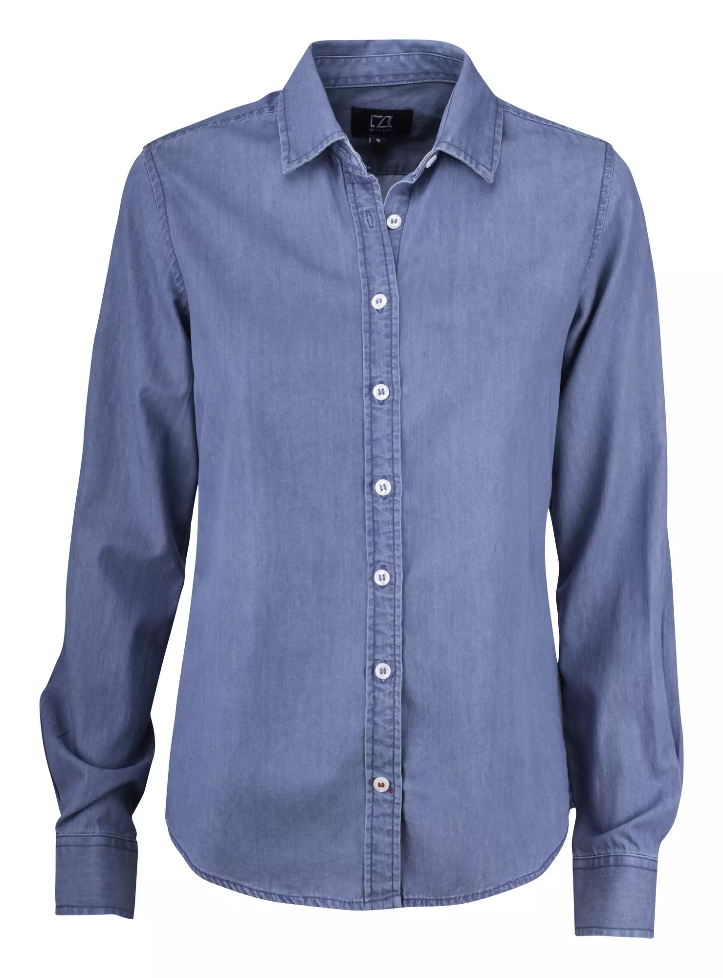 Blouse Ellensburg denim blauw dames