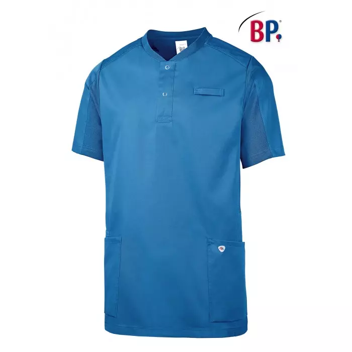 Zorgjas unisex BP 1739 azuurblauw