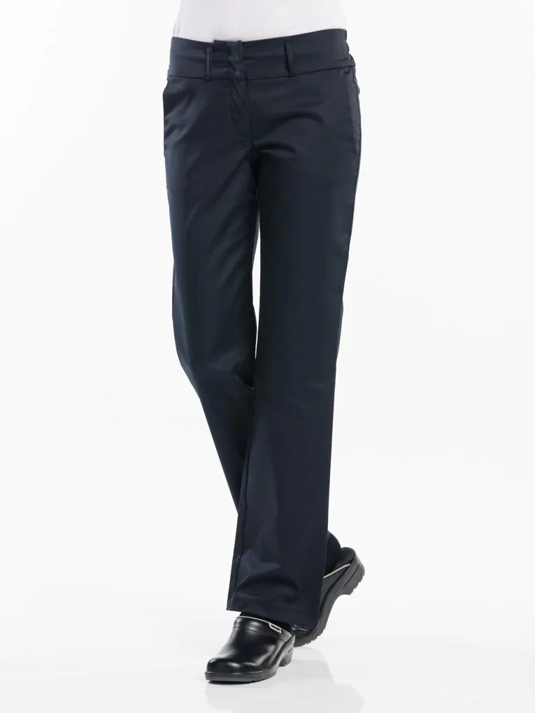Kokspantalon dames CD-145 zwart