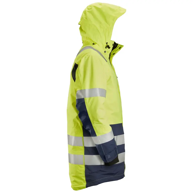 AllroundWork, High-Vis Waterproof Parka, KL 3