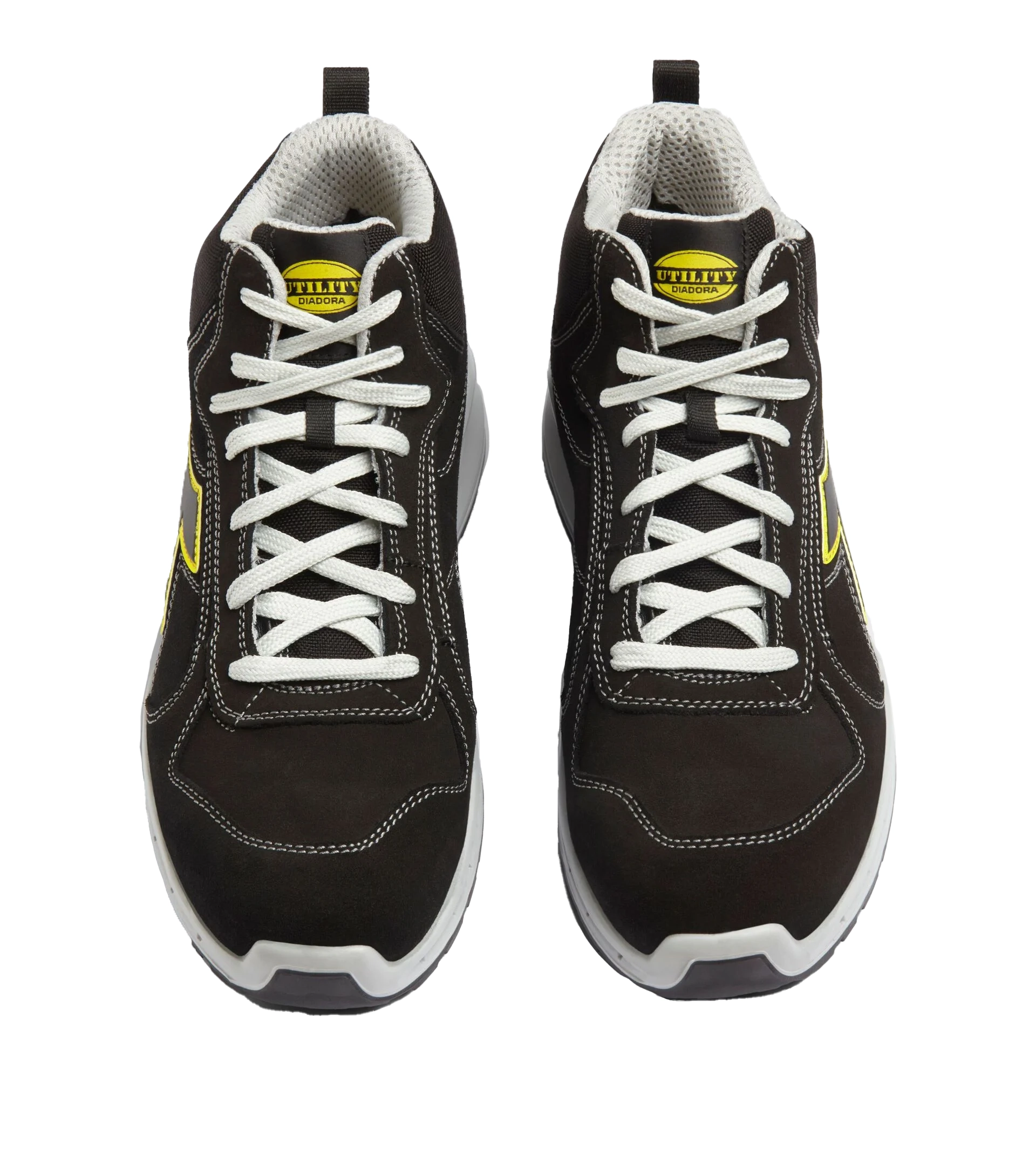 Diadora Run Net Airbox Mid S3 veiligheidsschoen Zwart/Wit