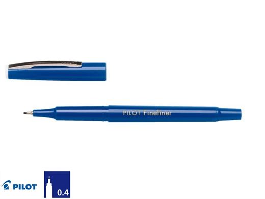 Fineliner Pilot Sw-Ppf 0.4Mm Blauw