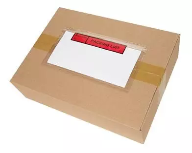 Dokulops A6 Plastic Packing List 165x115mm