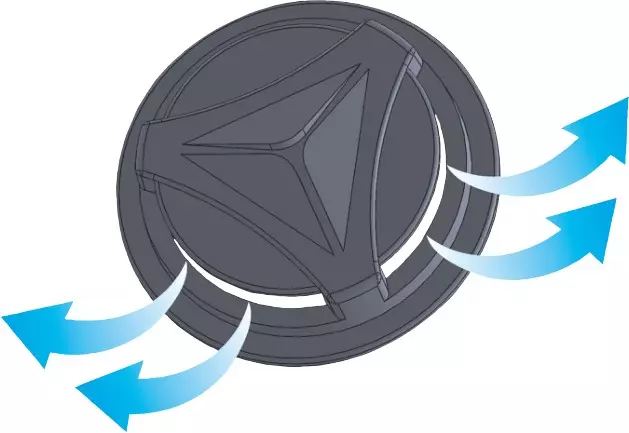 Stofmasker FFP3S met ventiel - Delta Plus - 10 stuks