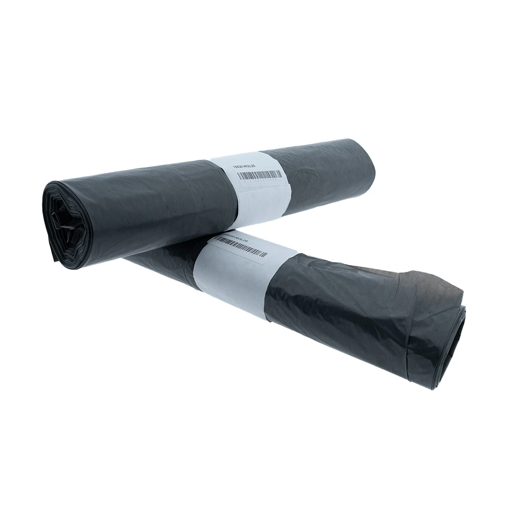 Afvalzak LDPE 138x200x64cm T50 28mu Grijs