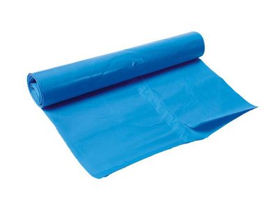 Zak LDPE 80x110cm T70 blauw 42mu (doos à 10rolx20st)