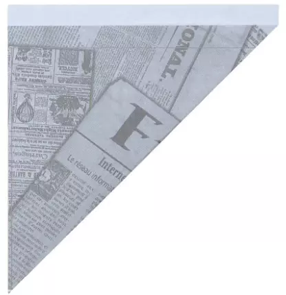Puntzak Friet Krant K-19 Ersatz Papier 1100 stuks