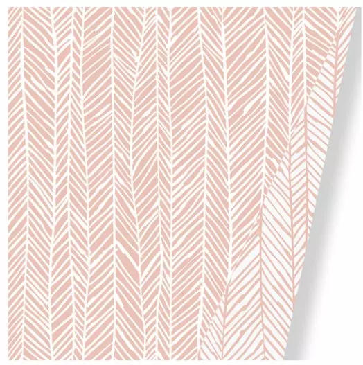 Cadeaupapier Herringbone Pink 50cmx175m 80grs