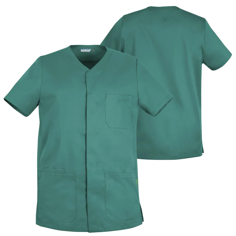 Zorgjas Leo Petrol De Berkel Unisex Voor en Achterkant