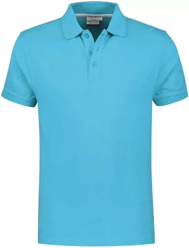 Santino poloshirt Mojo lichtblauw