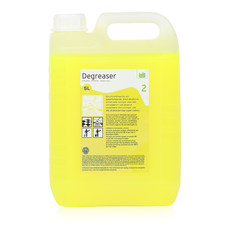 Universele reinigende ontvetter can 5 liter (doos à 2st)