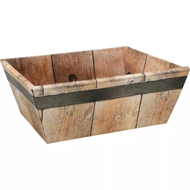 Geschenkmand Bier Golfkarton Bruin/zwart