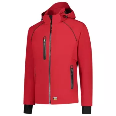 Werkjas Tech Shell Wind/waterdicht Rood Tricorp