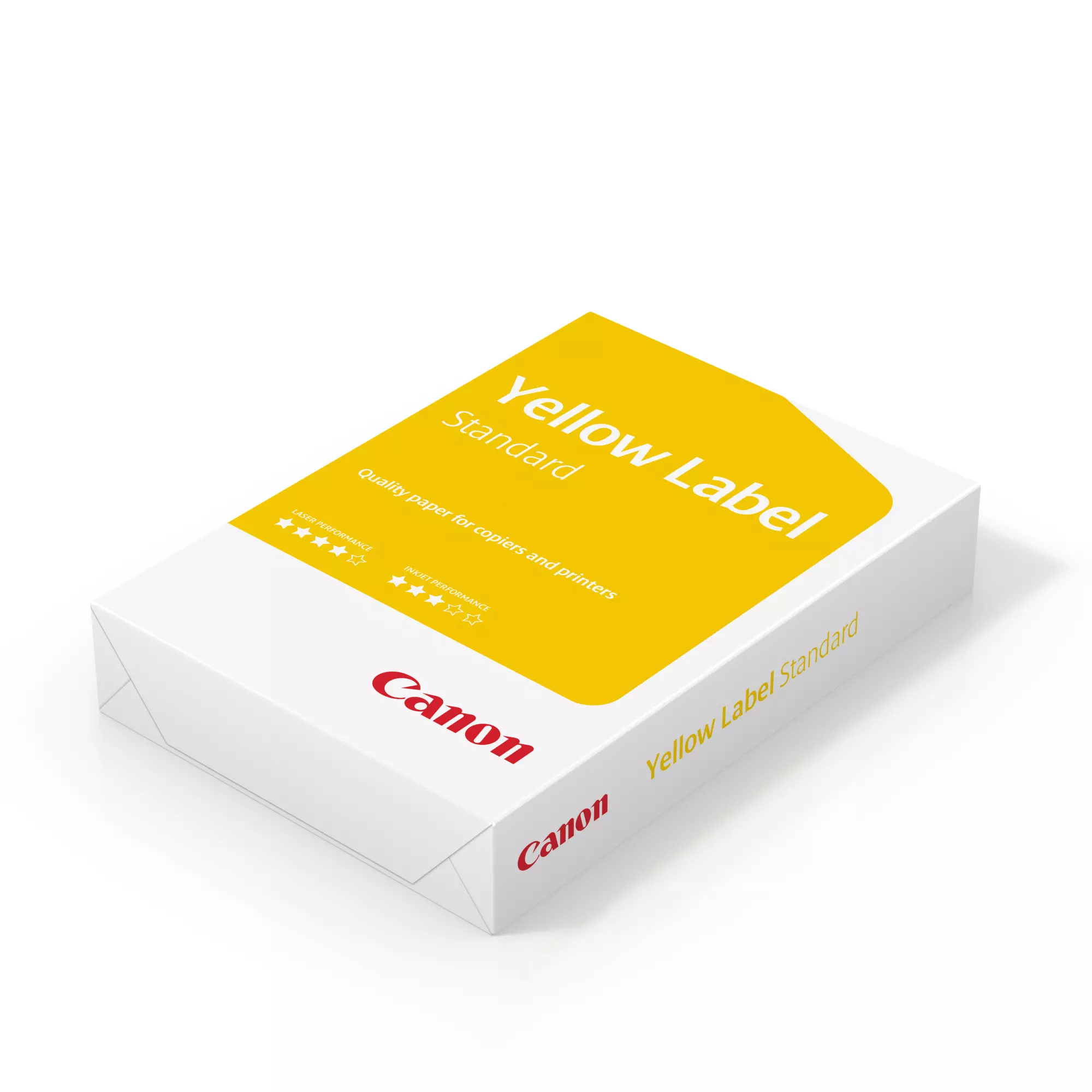 Printpapier Yellow Label A4 - 80 gram - Wit - 2500 vellen