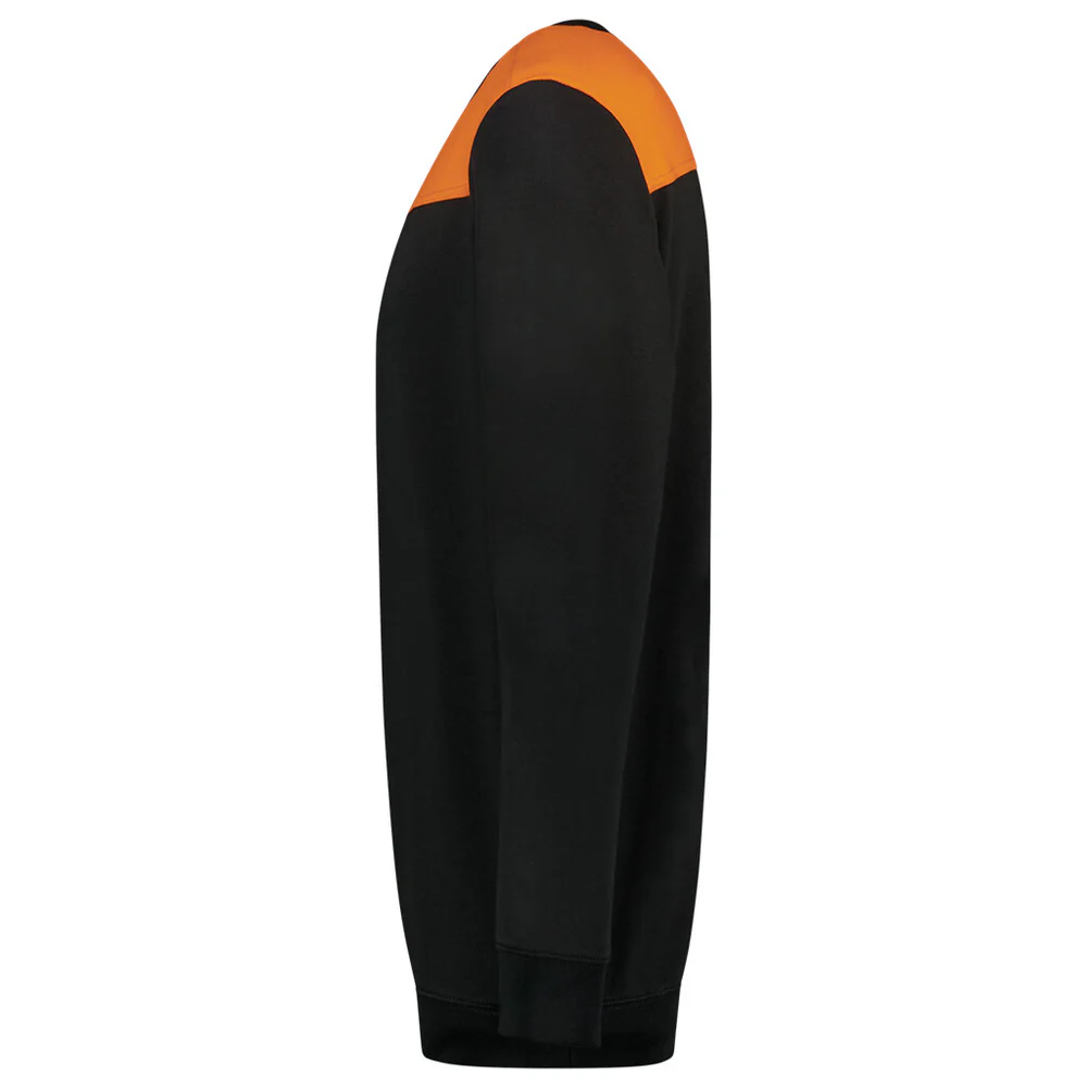 Sweater Bicolor Naden Black-Orange