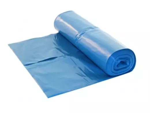Afvalzak LDPE 58x100cm T50 45mu Blauw