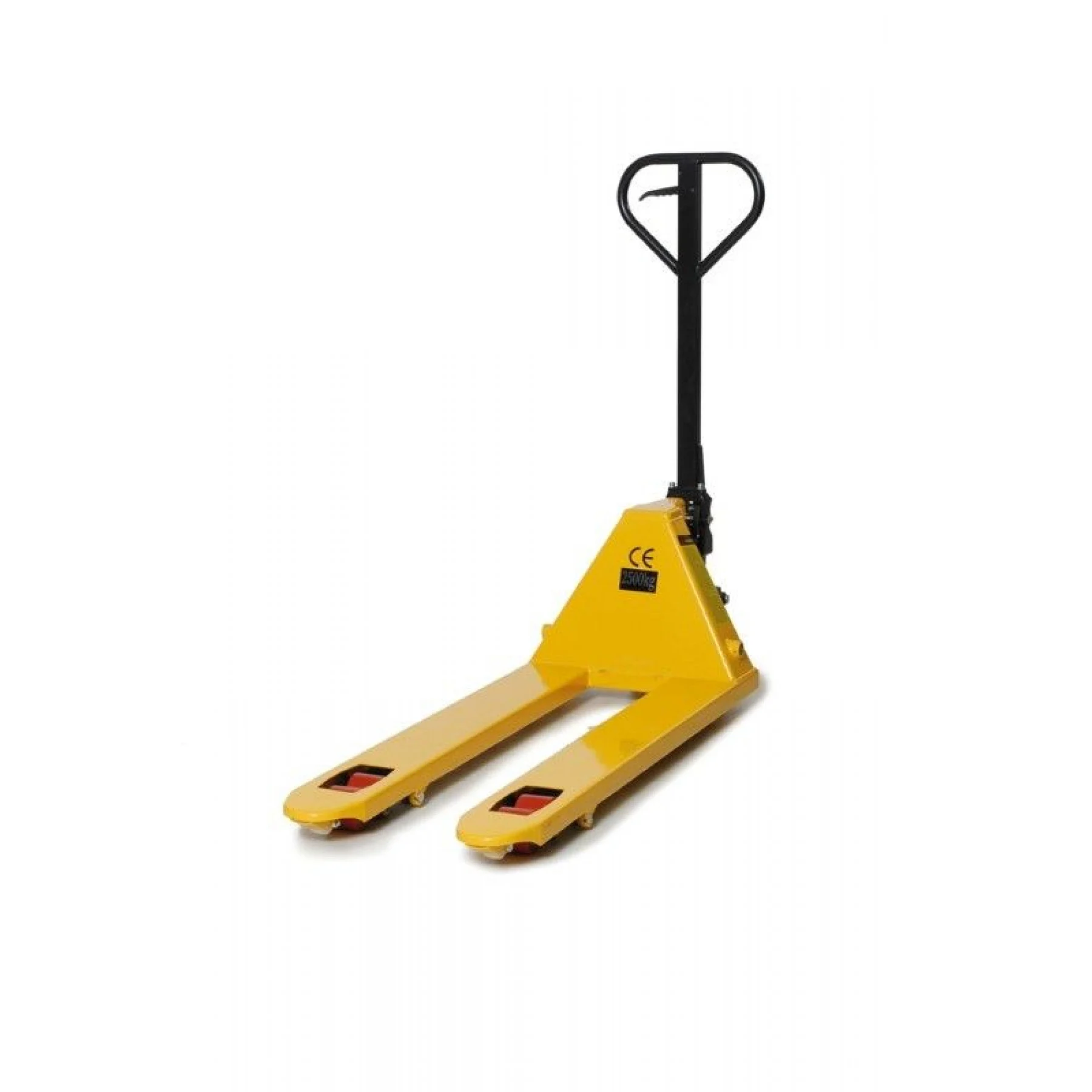 Handpallettruck met rubberen stuurwielen Max. 2500kg