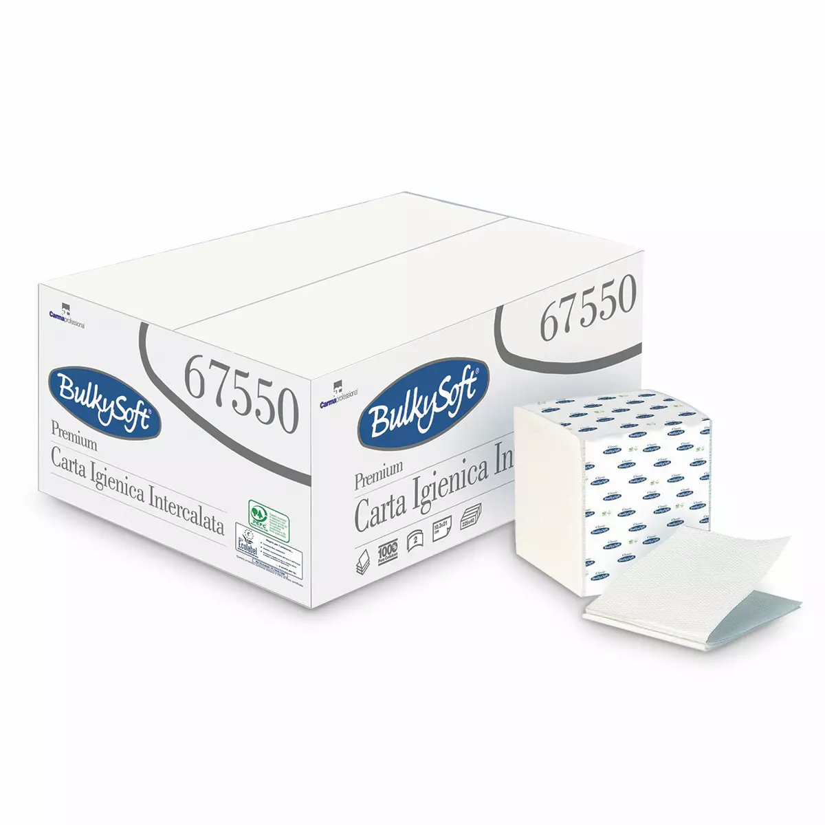 Bulkpack Toiletpapier 2-laags 250vel 36 Bulkpacks