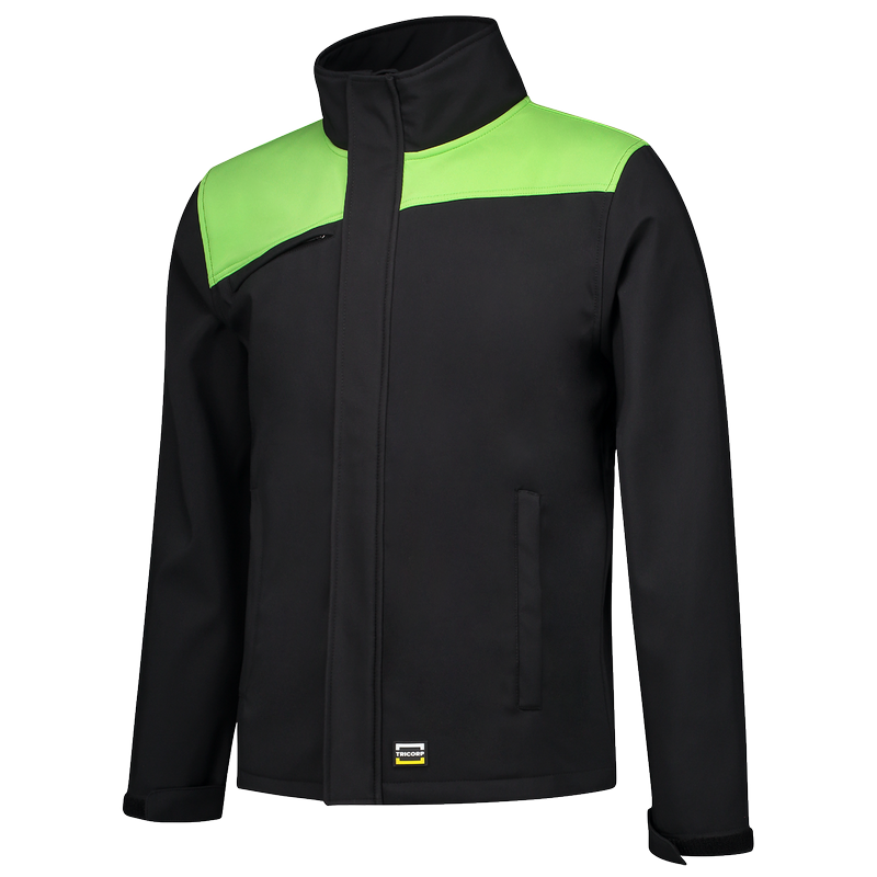 Tricorp Softshell Bicolor Naden Black-Lime