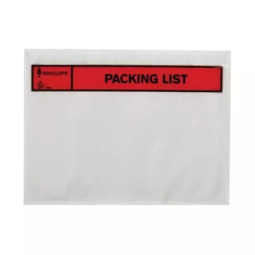 Dokulops A8 Plastic 225x122 mm Packing List