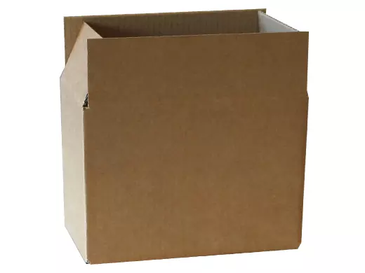 Amerikaanse vouwdoos enkele golf 300x160x150mm B-golf Bruin