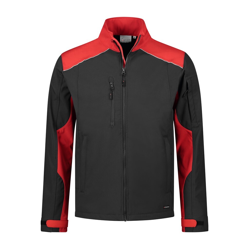 Santino Softshell Jack Tour Black / Red