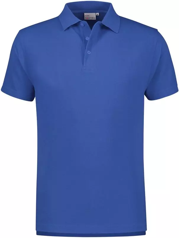 Santino Ricardo polo shirt Kobaltblauw