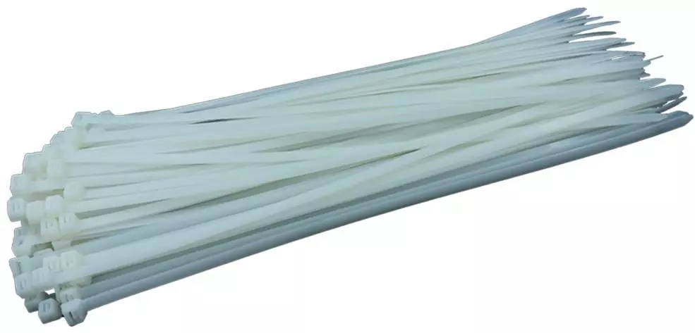 Tyraps 100x2.5mm Wit