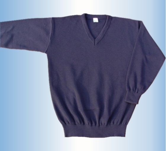 Pullover V-hals LNA 6051 marine
