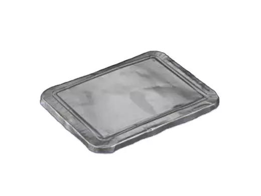 Aluminium deksel 227x178mm Rechthoekig