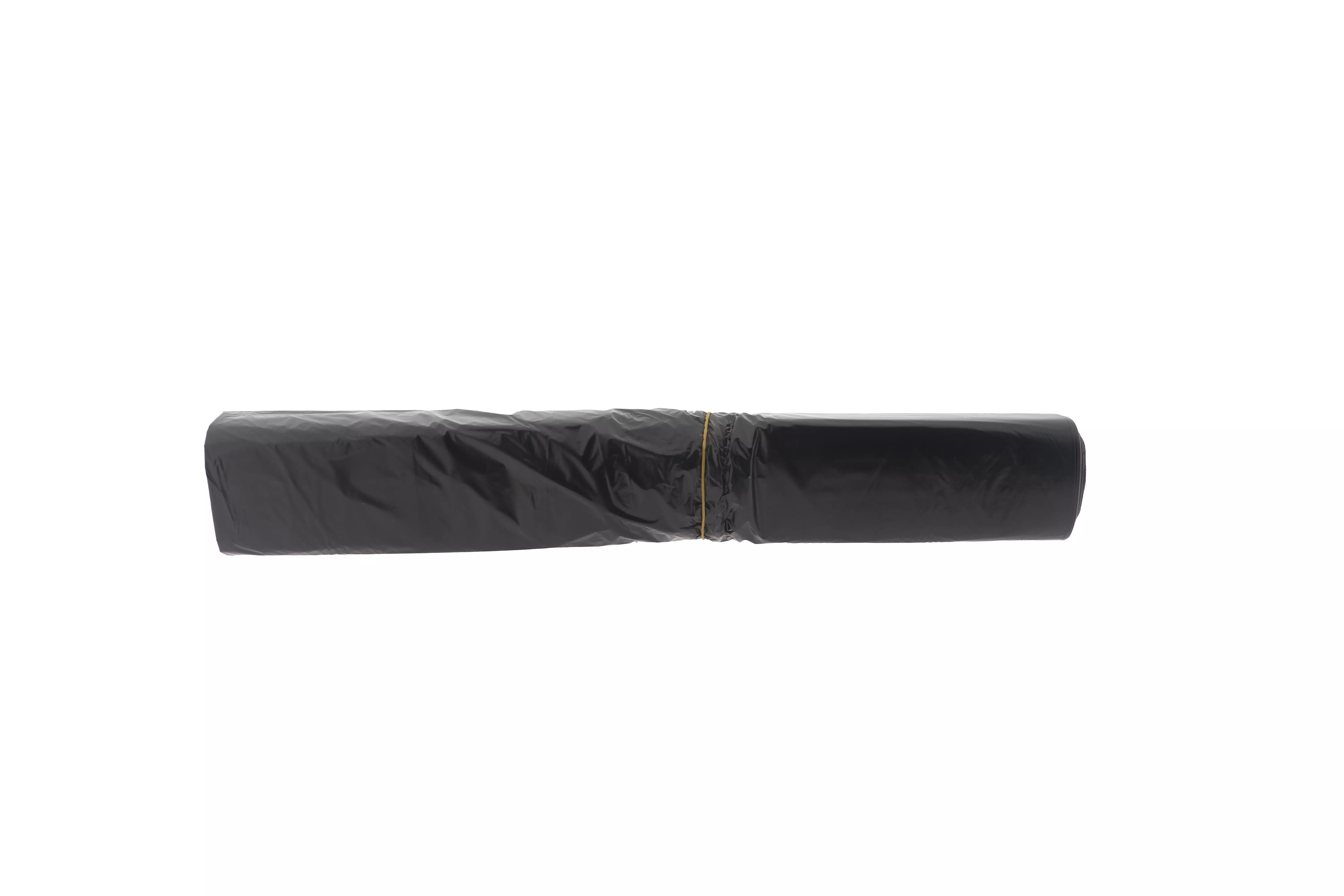Afvalzak HDPE 65x25x140cm T18 - 15mu - Zwart