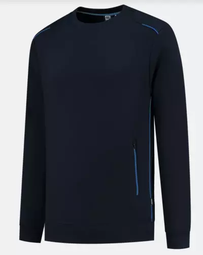 Sweater Accent Navy Royal/Blue 302703