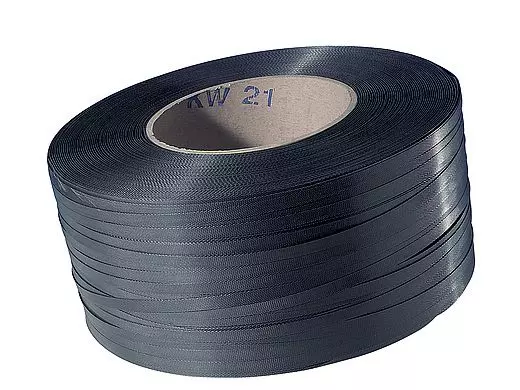 Strapband Zwart PP band 12,7mmx2500m 65mu Ø406mm