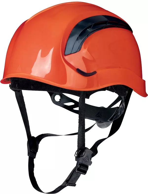 Klimhelm Granite Wind Met Draaiknop Oranje