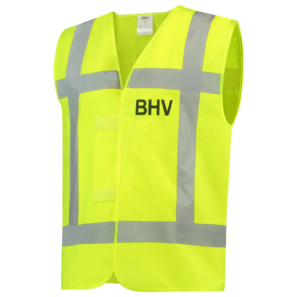 Veilgheidsvest geel maat BHV/RWS