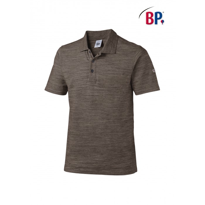Polo heren BP 1712 valkbruin