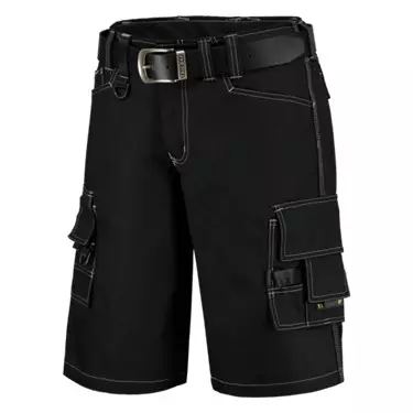 Tricorp Korte Werkbroek Canvas Zwart