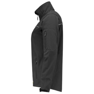 Softshell jas Darkgrey/Black TJ2000