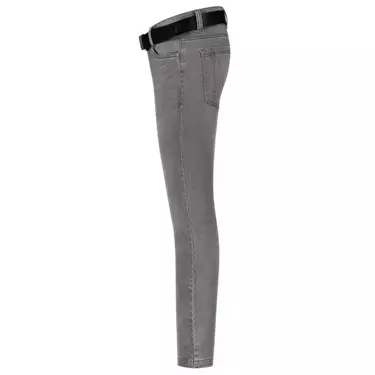 Werkspijkerbroek Heren Stretch Denimgrijs