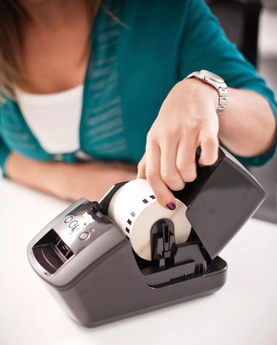 Brother Label Etiket 29mmx90mm Wit - 400 stuks