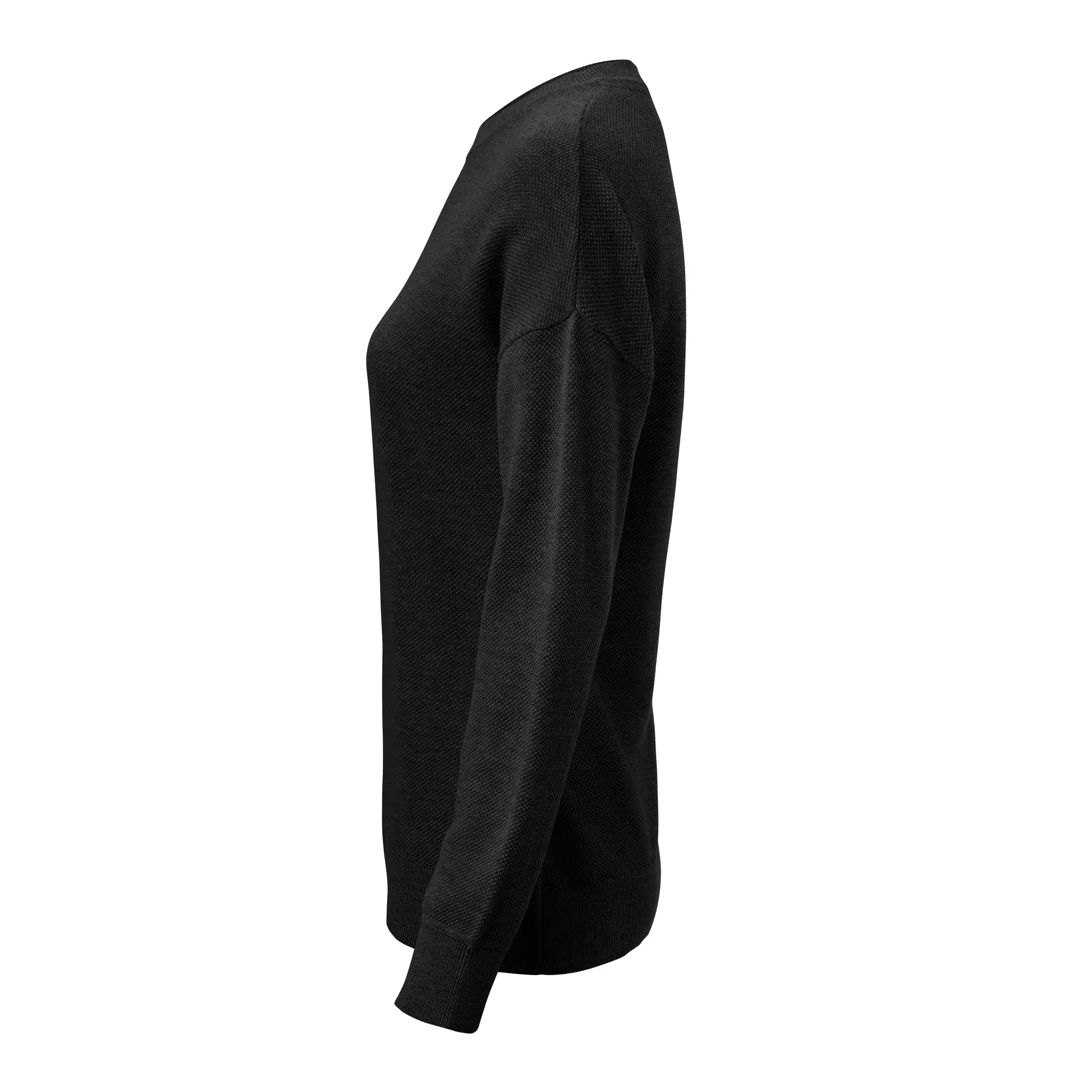 Sweater Ashland casual gebreid dames zwart