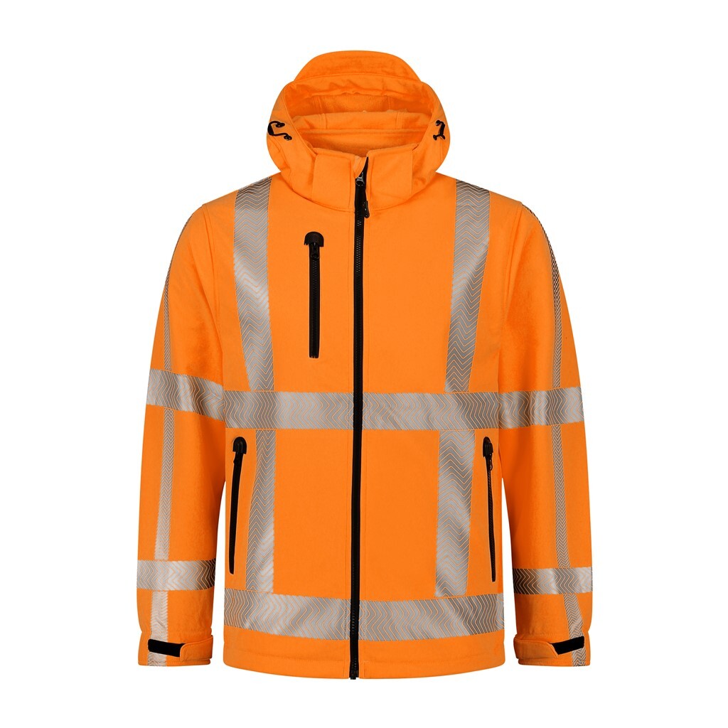 Santino Hooded Softshell Vigo Fluor Orange