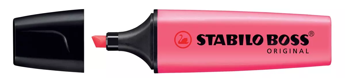 Stabilo Markeerstift Roze 10 stuks