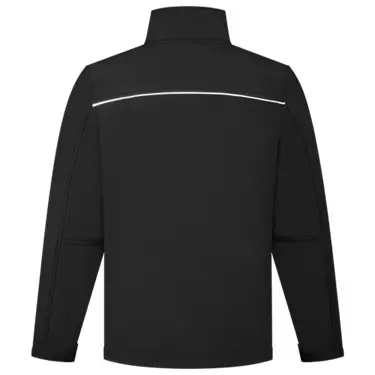 Softshell jas luxe rewear zwart 402701