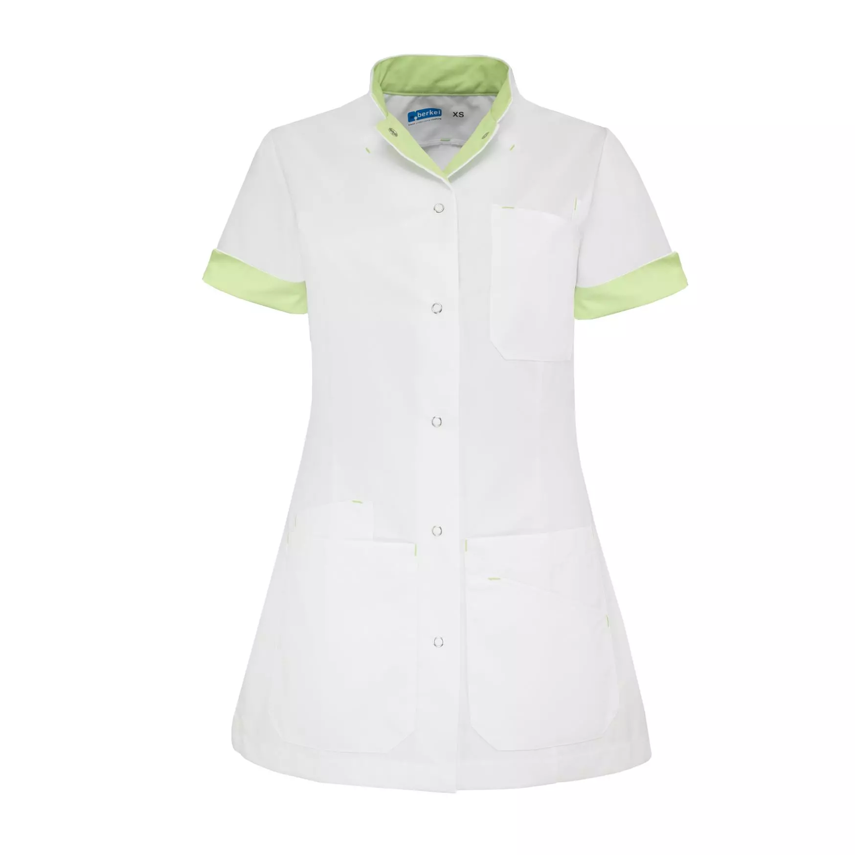 Zorgjas Livia Wit/Groen De Berkel Dames Voorkant