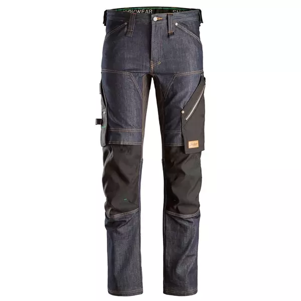 Snickers Werkbroek 6956 Denim Zwart