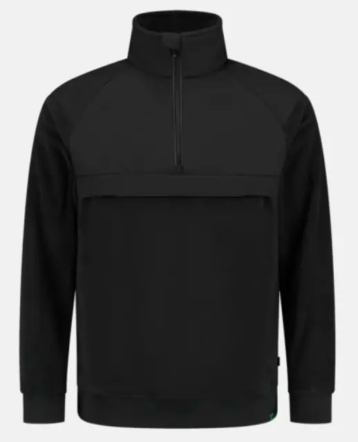 Sweater Anorak RE2050 zwart